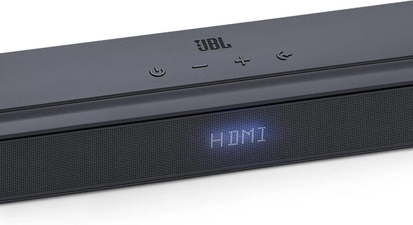 JBL SoundBar 2.1 Deep Bass MK2 Television Speaker for Home Entertainment Sound System, Sleek and Compact Design - Black