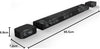 JBL Bar 800 Surround Soundbar 720W with Wireless Subwoofer and 2 x Detachable Wireless Surround Speakers - Black
