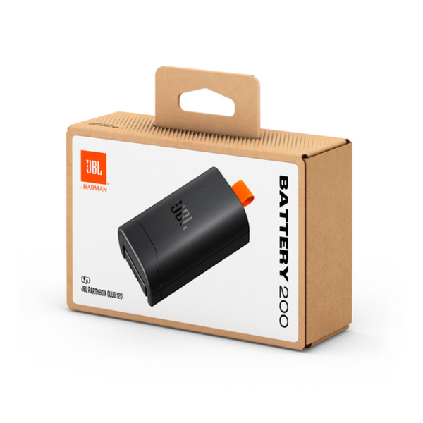 JBL Battery 200 | 2 Cell Battery | Compatible with PartyBox Club 120 - Black