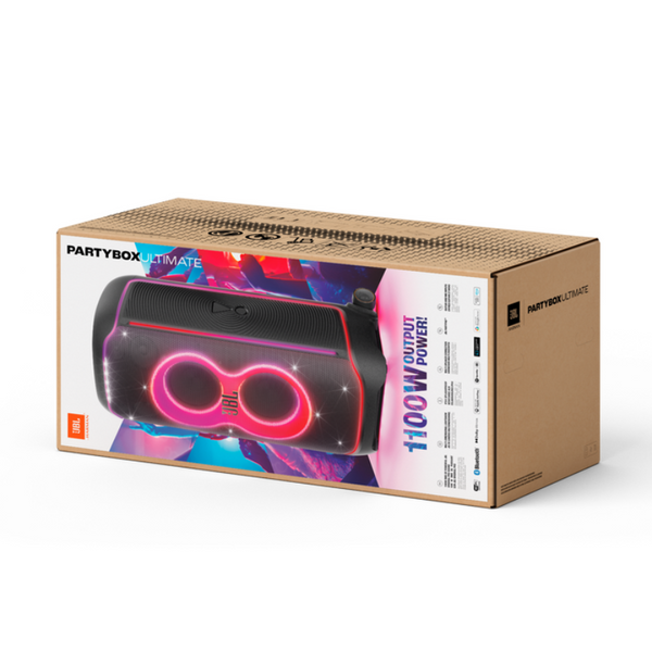 JBL PartyBox Ultimate Portable Speaker with Wi-Fi, Bluetooth, IPX4 Splashproof & Built-In Lights