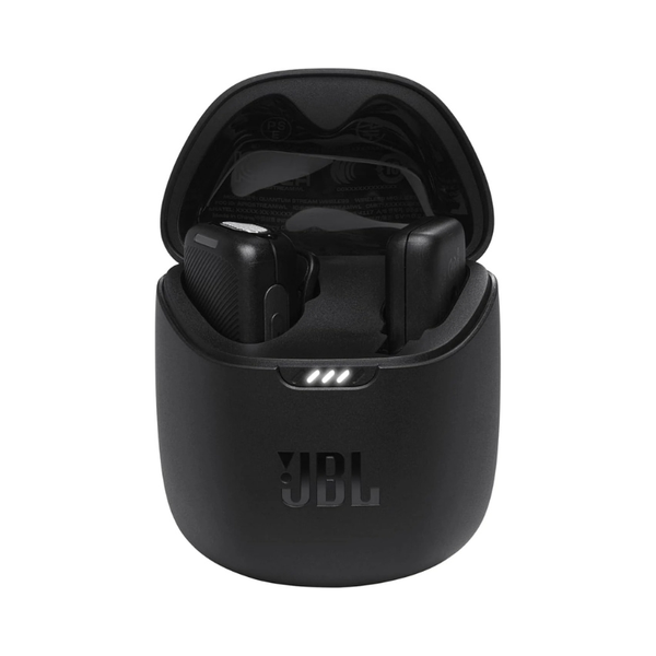 JBL Quantum Stream Wireless Wearable Streaming Microphone with Lightning Dongle for Apple Devices, 24 Hours of Recording Time - Black