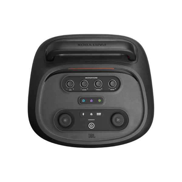 JBL Partybox 520, Wireless Bluetooth Party Speaker, 15H Playtime, IPX4 Splashproof - Black