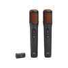 JBL EasySing Mics, 2 Wireless Microphones, Black | AI Karaoke Microphones with Real-Time Vocal Removal