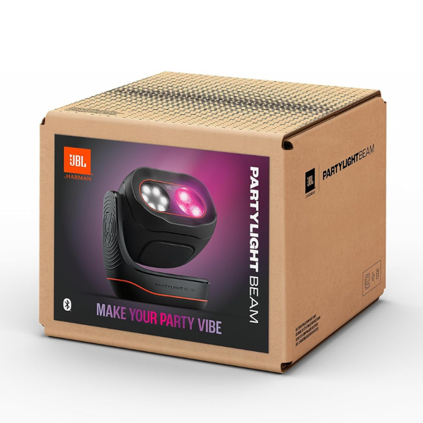 JBL PartyLight Beam | Bluetooth RGB LED Light Projector for PartyBox Speakers, Auracast Enabled