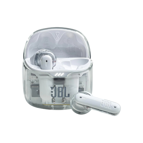 JBL Tune Flex Ghost Edition Wireless Bluetooth Headphones with Active Noise Cancelling