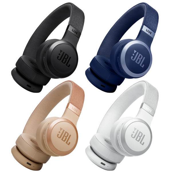JBL Live 670NC Wireless On-Ear Headphones with Noise Cancelling Technology