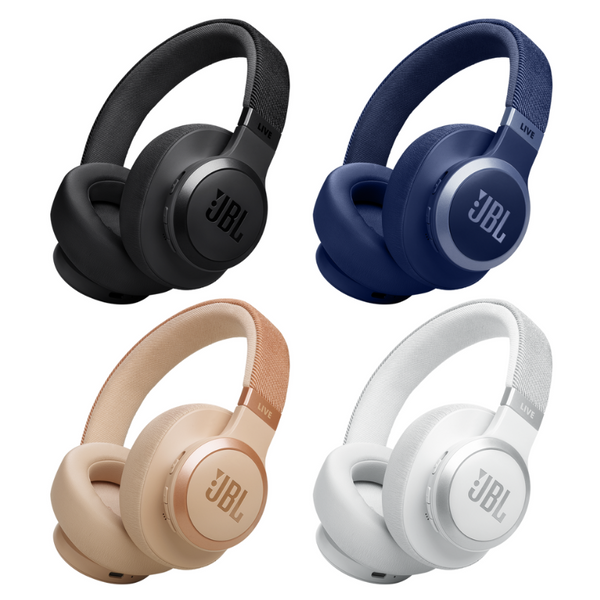 JBL Live 770NC Wireless Over-Ear Headphones with Noise Cancelling Technology