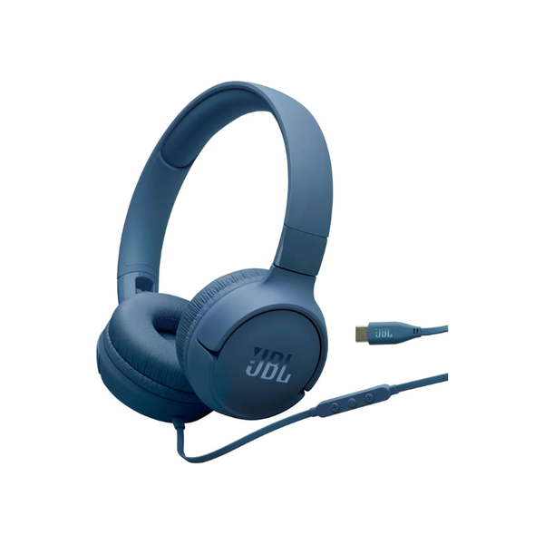 JBL Tune 520C USB-C Comfort Fit Wired On Ear Headphones with USB-C Connection