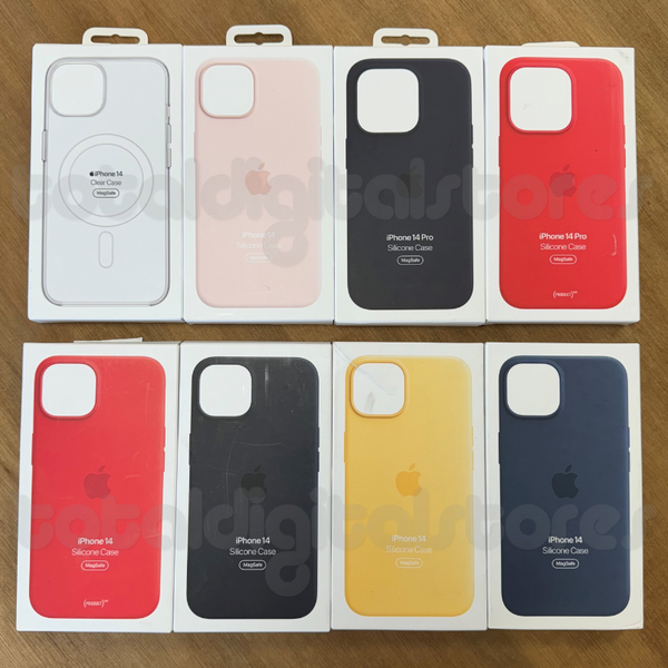 Apple Silicone Case with MagSafe for iPhone 14 / 14 Plus / 14 Pro / 14 Pro Max