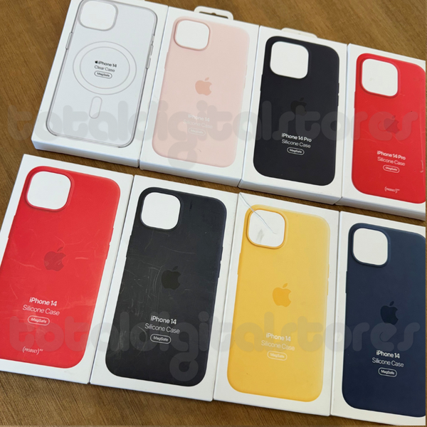 Apple Silicone Case with MagSafe for iPhone 14 / 14 Plus / 14 Pro / 14 Pro Max