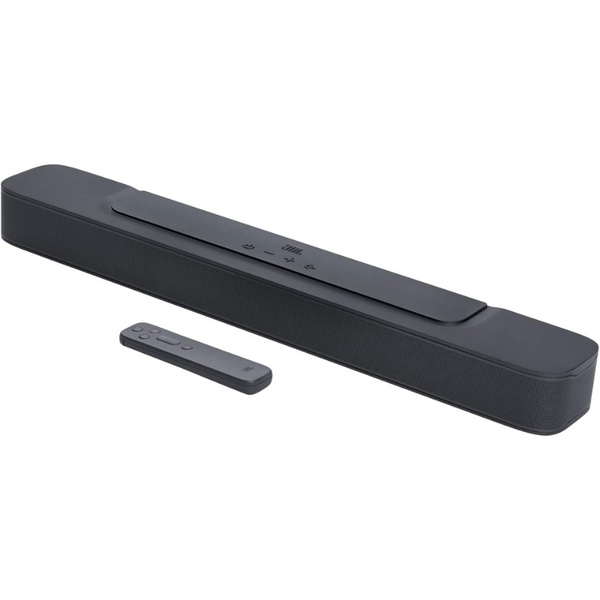 JBL SoundBar 2.0 All In One MK2, Television Speaker for Home Entertainment Sound System, Sleek and Compact Design - Black
