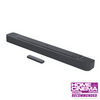 JBL Bar 300 Speaker 5.0 Channel 260 W All-in-One Surround Sound Home Entertainment Bar with Dolby Atmos, MultiBeam and Wi-Fi - Black