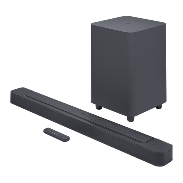 JBL Bar 500 Speaker 5.1 Channel 590 W Surround Sound Home Entertainment Bar with Subwoofer - Black