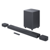 JBL Bar 800 Surround Soundbar 720W with Wireless Subwoofer and 2 x Detachable Wireless Surround Speakers - Black