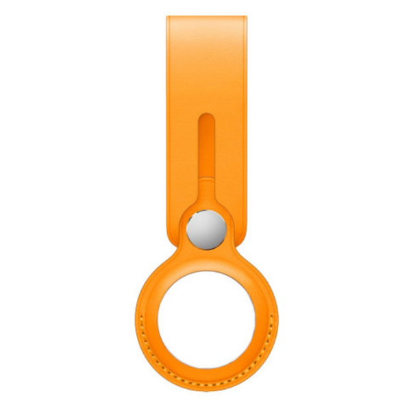 Apple AirTag Leather Loop for AirTag - California Poppy - MM023ZM/A (AirTag not included)