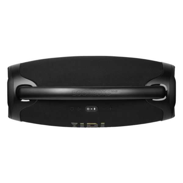 JBL Boombox 3 Wi-Fi and Bluetooth Speaker with 24-Hour Battery Life, Waterproof and Dustproof - Black