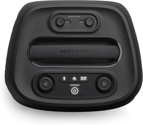 JBL Partybox Encore 2, Wireless Bluetooth Party Speaker with Wireless Mic, 15h Playtime, IPX4 - Black