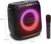 JBL Partybox Encore 2, Wireless Bluetooth Party Speaker with Wireless Mic, 15h Playtime, IPX4 - Black