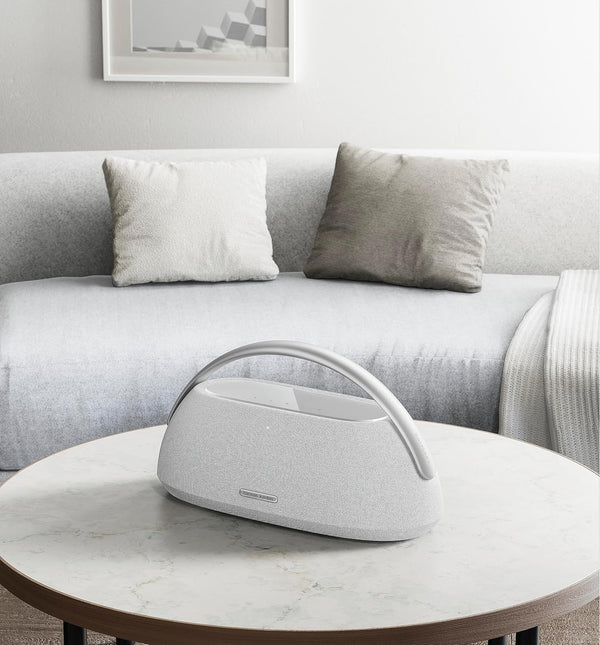 Harman Kardon Go + Play 3 Portable Bluetooth Speaker with 8-Hour Battery Life - Grey