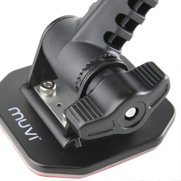 Veho Extended Flat Surface Mount for MUVI K-Series - BLACK - VCC-A043-EHM