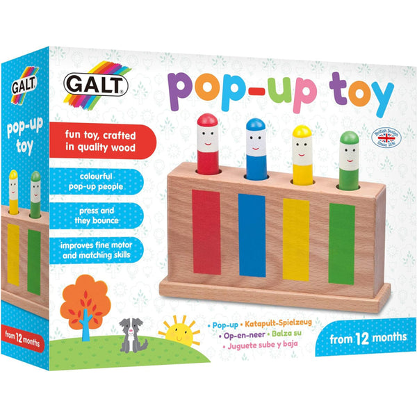 Galt First Years Wooden Pop-Up Toy - A0138L
