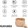 JBL Wave Beam In-Ear Wireless Bluetooth Earbuds Headphones