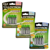 Lloytron Rechargeable AA & AAA Ni-Mh Batteries Accuultra | Various mAh - 4 Packs