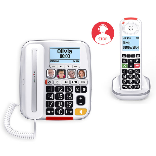 SwissVoice Xtra 2335 Combo Amplified Telephone & Additional Handset ATL1424034