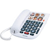 Alcatel Big Button Corded Phone - White - ATL1430462