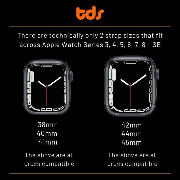 Apple Leather Link Watch Strap | All Case Sizes - 5 Colours