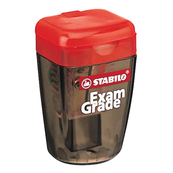 Stabilo Graphite Pencil and Sharpener with Eraser - Exam Grade - Pack of 4 - HB - B-13630