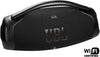 JBL Boombox 3 Wi-Fi and Bluetooth Speaker with 24-Hour Battery Life, Waterproof and Dustproof - Black