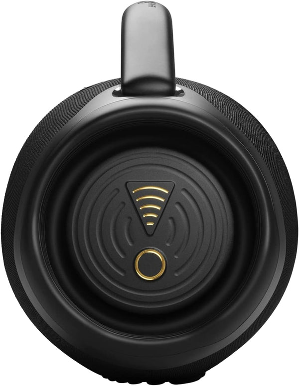 JBL Boombox 3 Wi-Fi and Bluetooth Speaker with 24-Hour Battery Life, Waterproof and Dustproof - Black