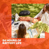 JBL Boombox 3 Wi-Fi and Bluetooth Speaker with 24-Hour Battery Life, Waterproof and Dustproof - Black