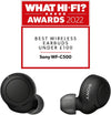 Sony WF-C500 True Wireless Headphones | Up to 20 Hours Battery Life with Charging Case -  Black - WF-C500B