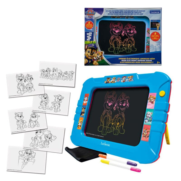 Lexibook Neon Electronic Drawing Board - Paw Patrol - CRNEOPA