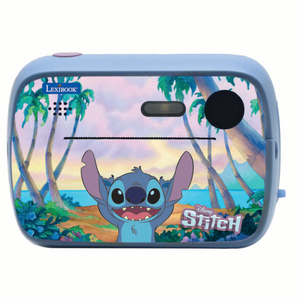 Lexibook Disney Stitch Instant Print Kids Camera with SD Card - DJ150D