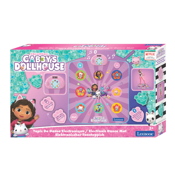 Lexibook Electronic Bluetooth and Luminous Dance Mat Gabby's Dollhouse - DM10GDH