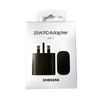 Samsung 25W PD Fast Charge Adapter USB-C Wall Plug (UK) - Black - EP-TA800NBEGGB