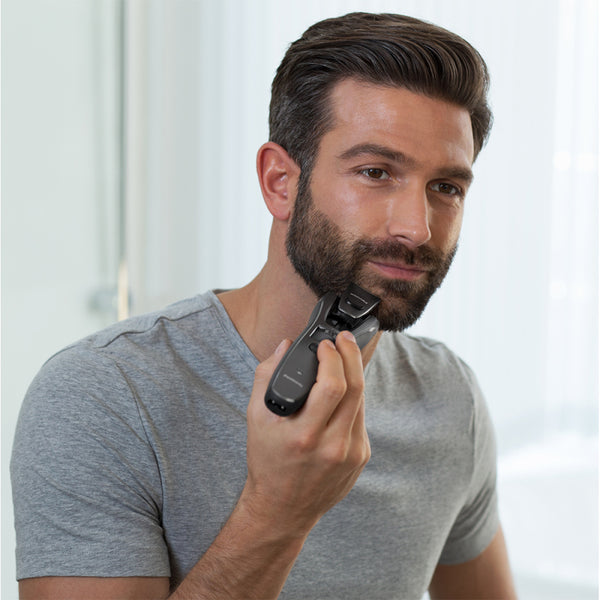 Panasonic ER-GB80-H Wet and Dry Electric Beard, Hair and Body Trimmer for Men - Black - ERGB80H