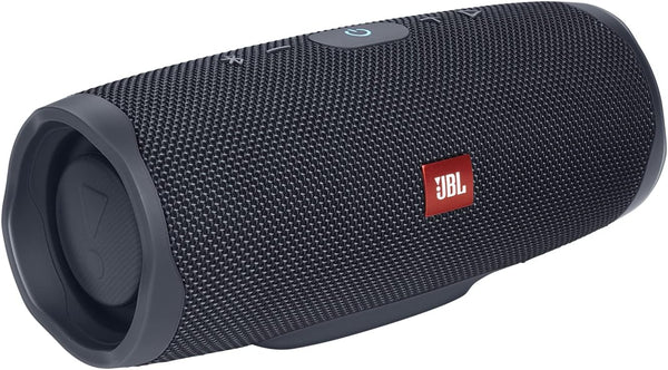 JBL Charge Essential 2 Portable Bluetooth Speaker with Built-in Powerbank, IPX7 Waterproof, Rechargeable 20h Battery Life - Black