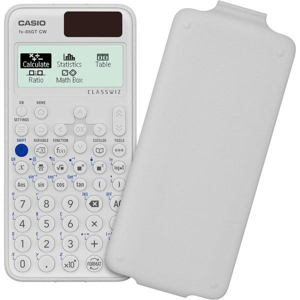 Casio ClassWiz GCSE Scientific Calculator Dual Powered - White - FX85GTCW-WE