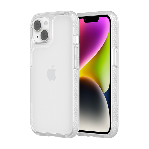 Survivor Strong Series Case for iPhone 14 / 14 Pro / 14 Plus / 14 Pro Max - Black, Clear or Powder Pink