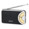 Groov-e AM-FM Pocket Radio with Earphones - Black - GVAR01BK