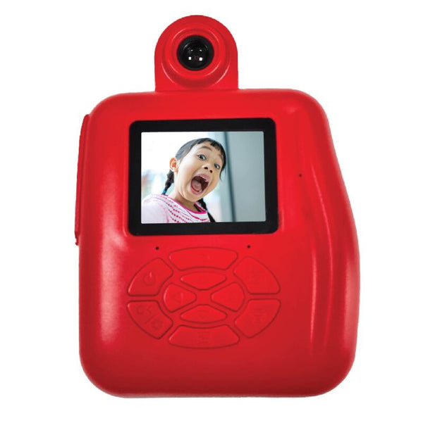 Groov-e Kids HD Digital Printing Camera - Red - GVCM02RD