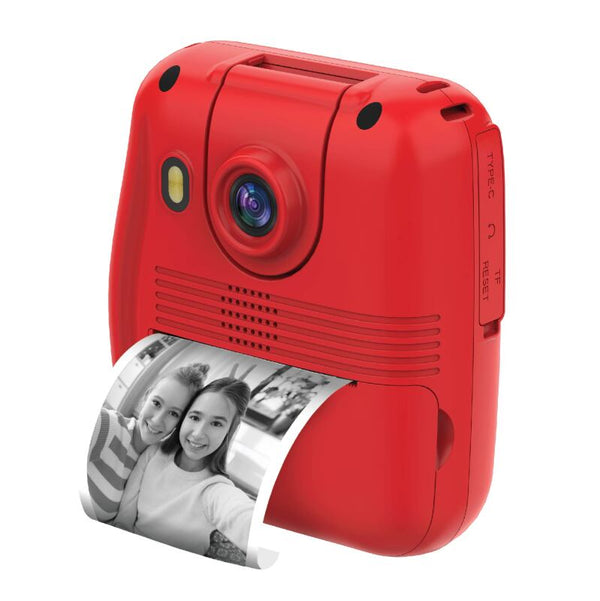 Groov-e Kids HD Digital Printing Camera - Red - GVCM02RD