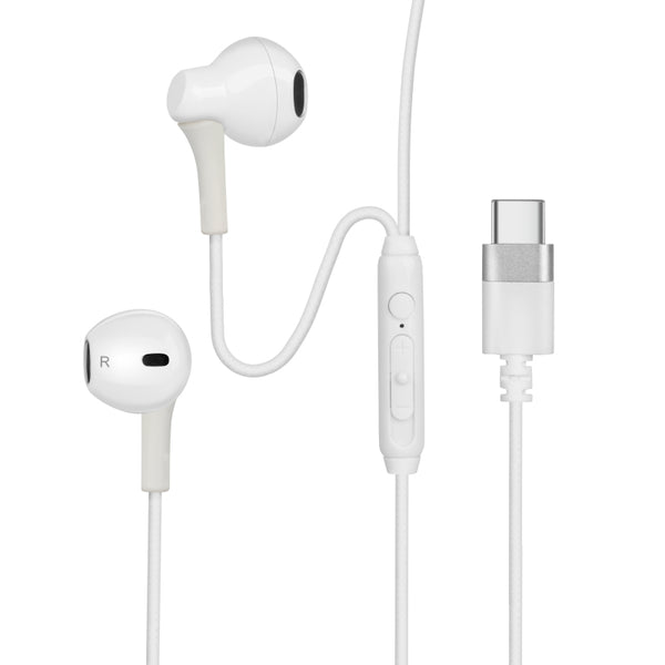 Groov-e Digital Buds USB-C Earphones with Remote Mic & Volume Control - GVEB16