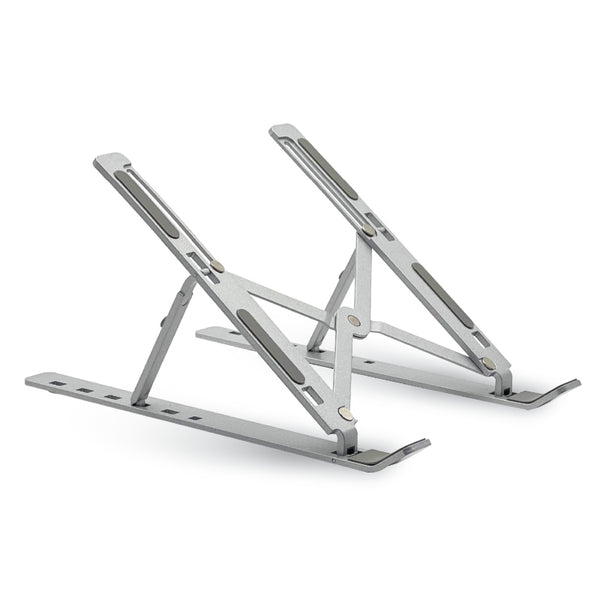 Groov-e Folding Laptop Stand for Desk - Aluminium-Alloy - GVPC15SR