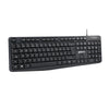Groov-e Wired Full Size Keyboard & Mouse Set - Black - GVPC19BK