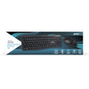 Groov-e Wired Full Size Keyboard & Mouse Set - Black - GVPC19BK